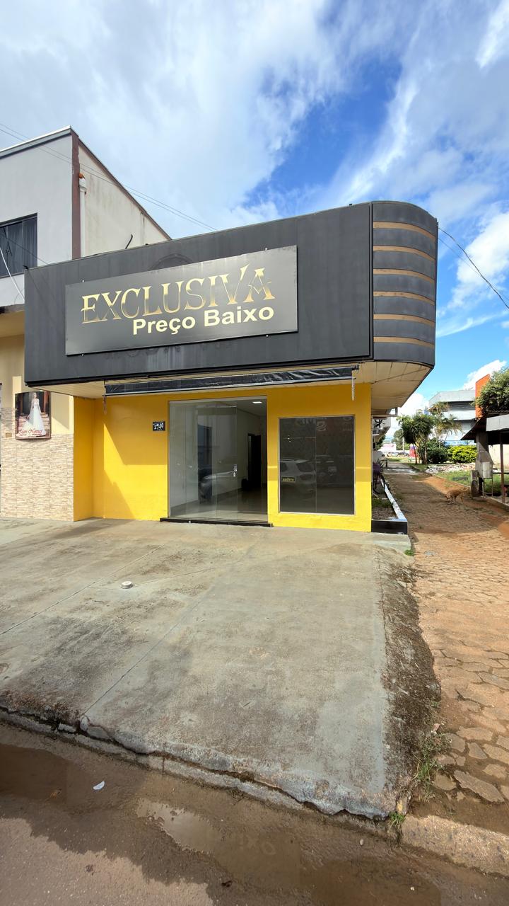 Fachada antes da reforma. Loja Exclusiva Preço Baixo
