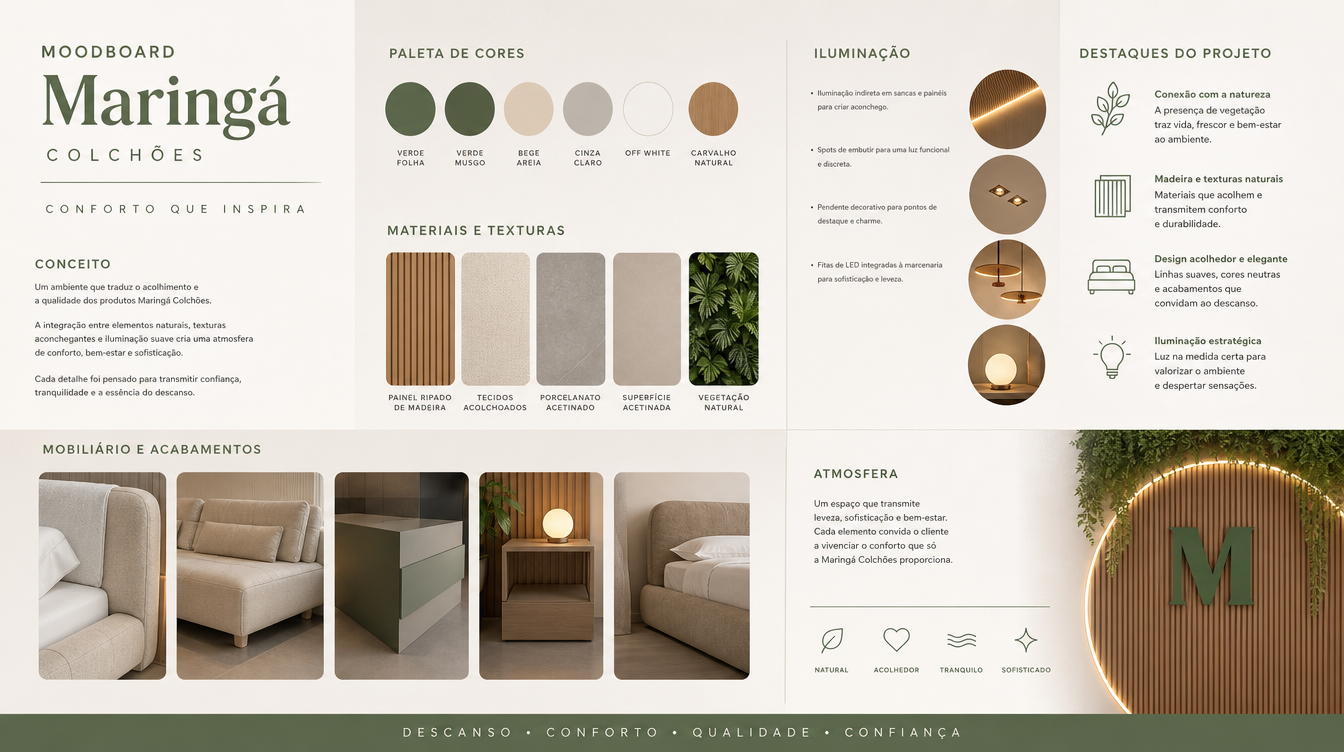 Moodboard interior atmosfera